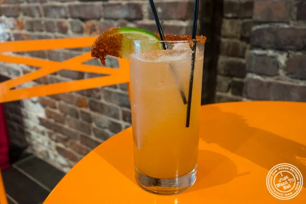 Smoky margarita at The Grilling University with McCormick