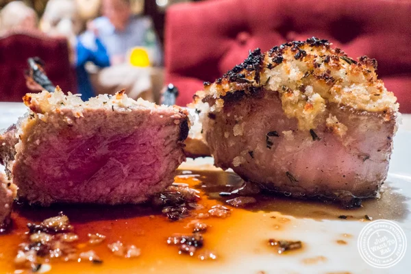 Lamb lollipop chops at Uncle Jack's Steakhouse in Midtown West , NYC
