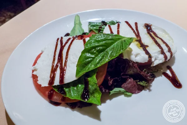 Buffalo mozzarella salad at Uncle Jack's Steakhouse in Midtown West , NYC