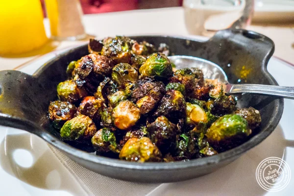 Brussels sprouts at Uncle Jack's Steakhouse in Midtown West , NYC