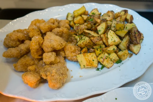 Fish and chips at Icelandic Fish and Chips in NYC, NY