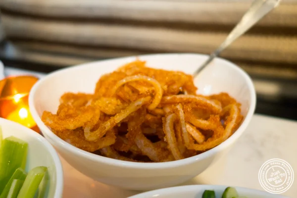 Onion rings at Icelandic Fish and Chips in NYC, NY