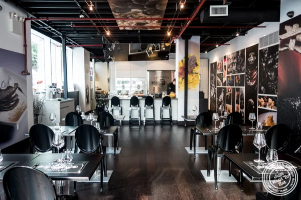Tasting room at Urbani Truffle Lab in NYC, NY