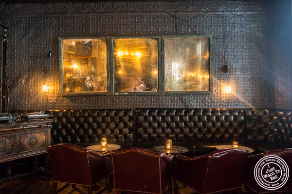 Bar area at The Bedford in Williamsburg, Brooklyn, NY