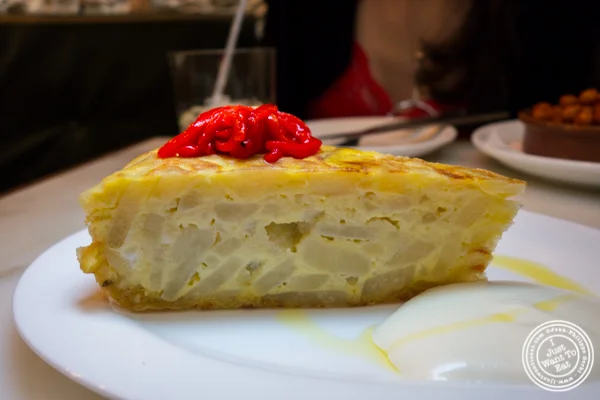 Tortilla Española at El Quinto Pino in Chelsea, NYC