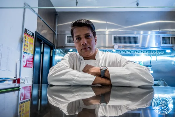 Chef Manuel Butler at Imli Urban Indian Food on the Upper East Side, NYC