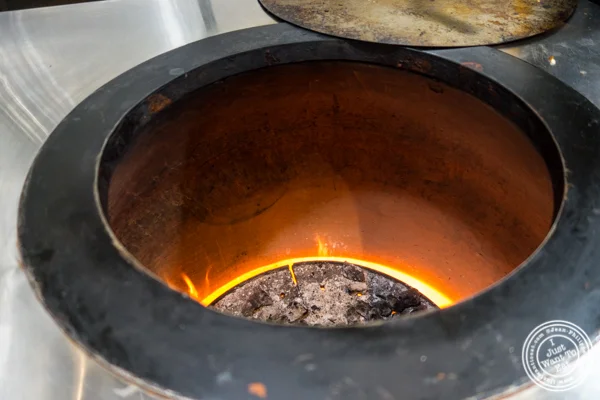 Tandoor oven at Imli Urban Indian Food on the Upper East Side, NYC