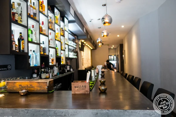 Bar at Imli Urban Indian Food on the Upper East Side, NYC