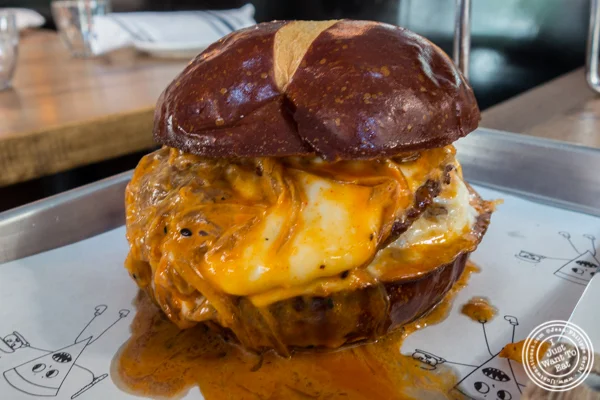 Emmy burger at Emily in The West Village