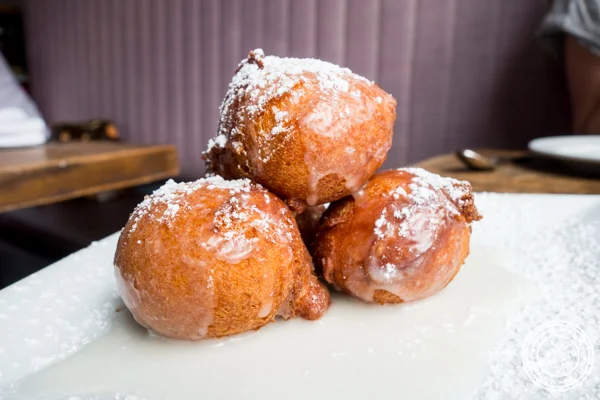Bourbon glazed donuts at Anthony David's in Hoboken