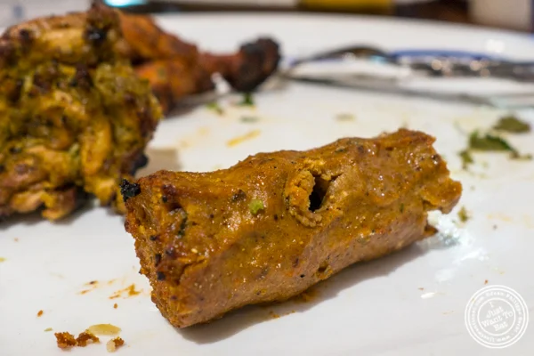 Gosht Pudina Seekh at The Great Kabab Factory in the Radisson Blu, Noida