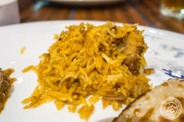 Biryani at The Great Kabab Factory in the Radisson Blu, Noida