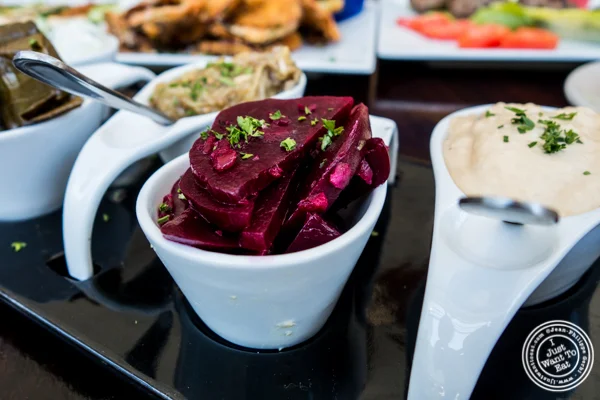 Fresh beets at Greek Town in Hoboken, NJ
