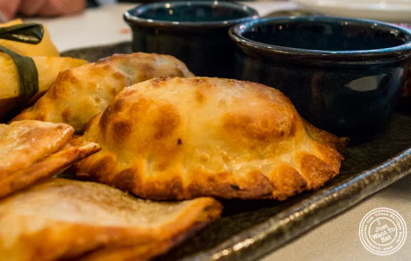 Chicken empanada at Victor's Cafe in NYC, NY