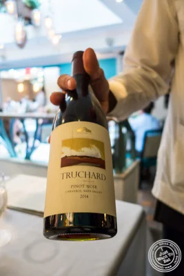 Truchard Pinot Noir 2014 at Victor's Cafe in NYC, NY