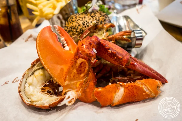 Lobster at Burger and Lobster in NYC, NY