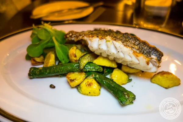 Black sea bass at The National in NYC, NY
