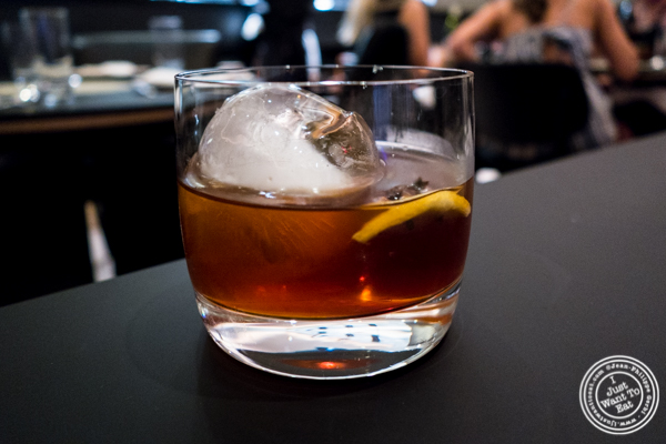 Aragon Special Cocktail at Ortzi at the Luma Hotel in NYC