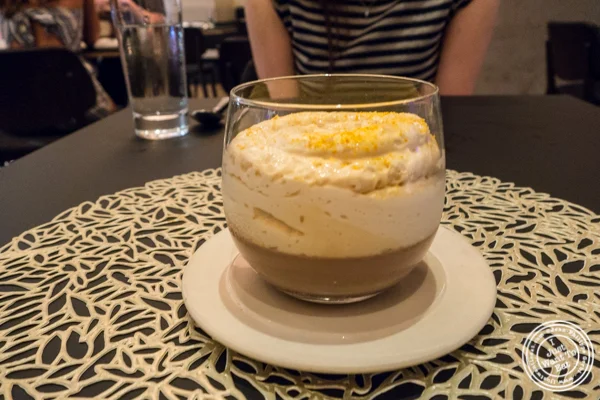 Copa Caramel at Ortzi at the Luma Hotel in NYC