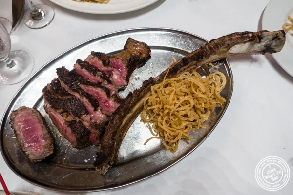 Tomahawk at Michael Jordan's Steakhouse in Grand Central Terminal