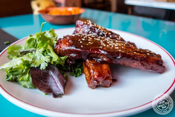 Peking style pork ribs at The Chinese Club in Williamsburg, Brooklyn