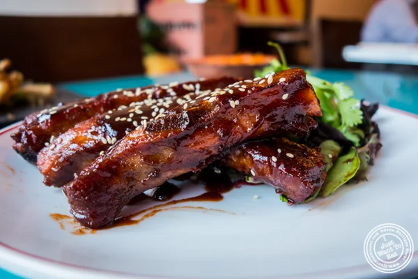 Peking style pork ribs at The Chinese Club in Williamsburg, Brooklyn