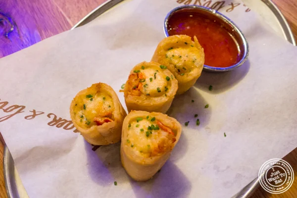 Lobster bites at Burger and Lobster in Times Square
