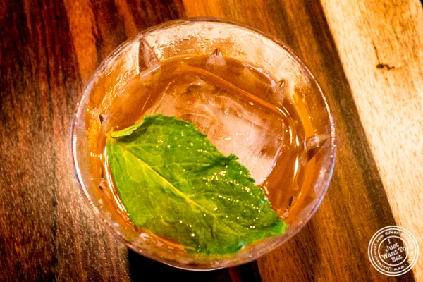 Japanese Old Fashioned at Amami in Greenpoint, Brooklyn 