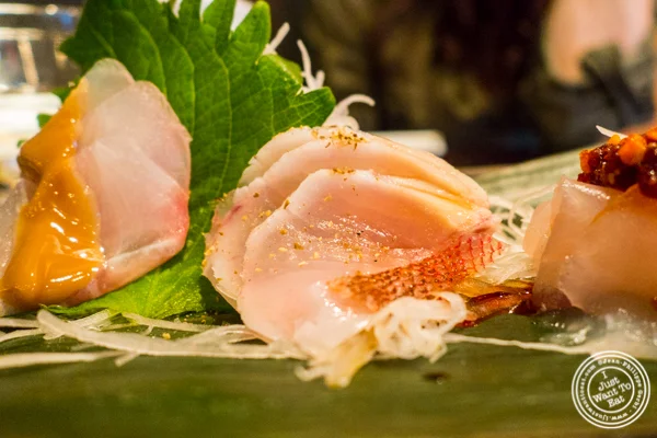 Alfonsino or red bream at Amami in Greenpoint, Brooklyn 