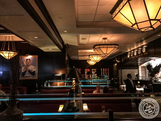 Dining room at The Capital Grille in NYC, NY