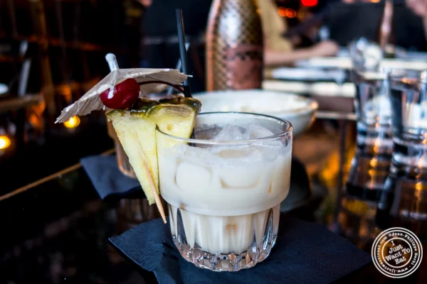 The Parrot Cries With Its Body cocktail at Ms. Yoo in Lower East Side