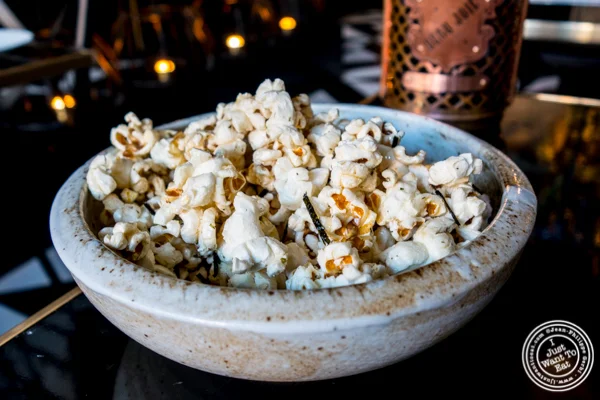 Nori popcorn at Ms. Yoo in Lower East Side