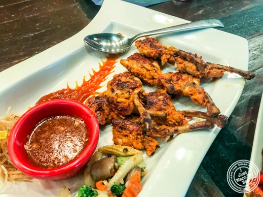 Bulgogi wings at Soi 7 Pub & Brewery at The Cyber Hub in Gurgaon, India