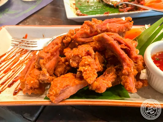 Slow fried chicken at Soi 7 Pub & Brewery at The Cyber Hub in Gurgaon, India