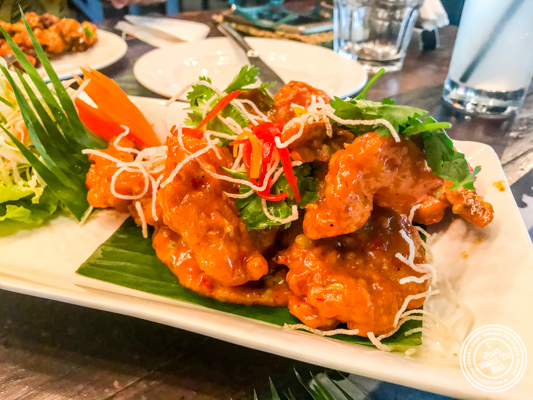 Singaporean chili prawns at Soi 7 Pub & Brewery at The Cyber Hub in Gurgaon, India