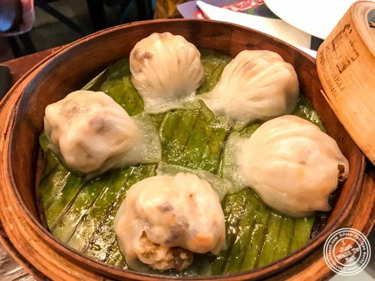 Shrimp dumplings at Soi 7 Pub & Brewery at The Cyber Hub in Gurgaon, India