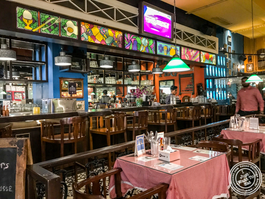 Dining room at Soda Bottle Opener Wala in Noida, India