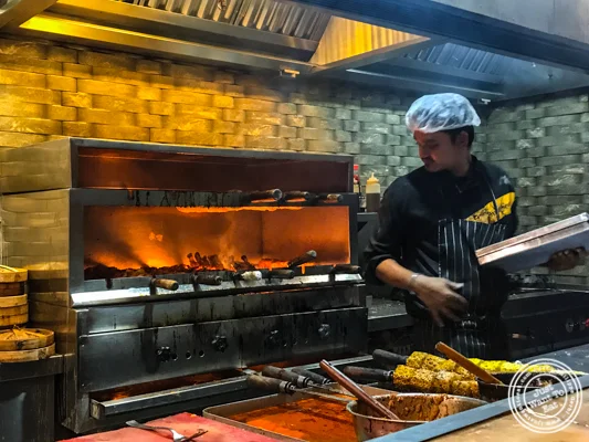 Kitchen at Pirates of Grill at The Mall of India, Noida