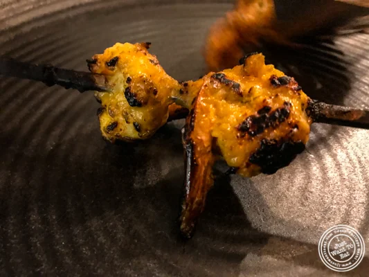 Shrimp Tikka at Pirates of Grill at The Mall of India, Noida
