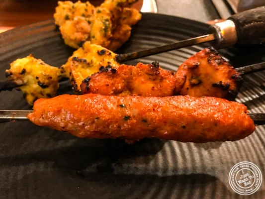 Mutton tikka at Pirates of Grill at The Mall of India, Noida
