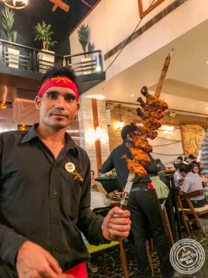 Tandoori chicken at Pirates of Grill at The Mall of India, Noida