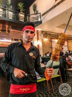 Grilled pineapple at Pirates of Grill at The Mall of India, Noida