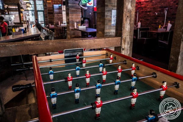 Fussball at Printers Alley in NYC, NY