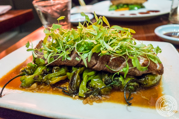 Roasted duck breast at Koi Bryant Park 