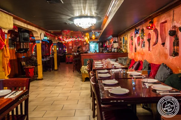 Dining room at Tagine in NYC, NY