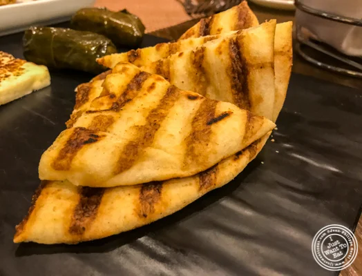 Pita at Bistro 72 in Riverhead, Long Island