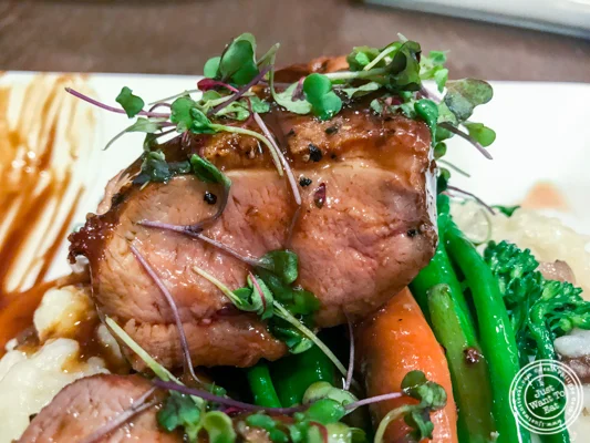 Duck at Bistro 72 in Riverhead, Long Island