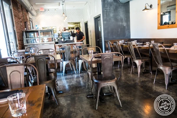 Dining room at Otto Strada in Hoboken, NJ