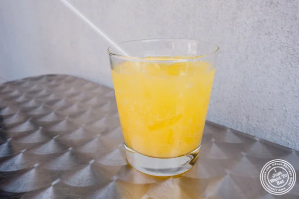 San Pellegrino Aranciata at Otto Strada in Hoboken, NJ