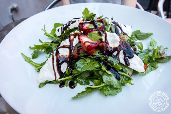Insalata di burrata at Otto Strada in Hoboken, NJ